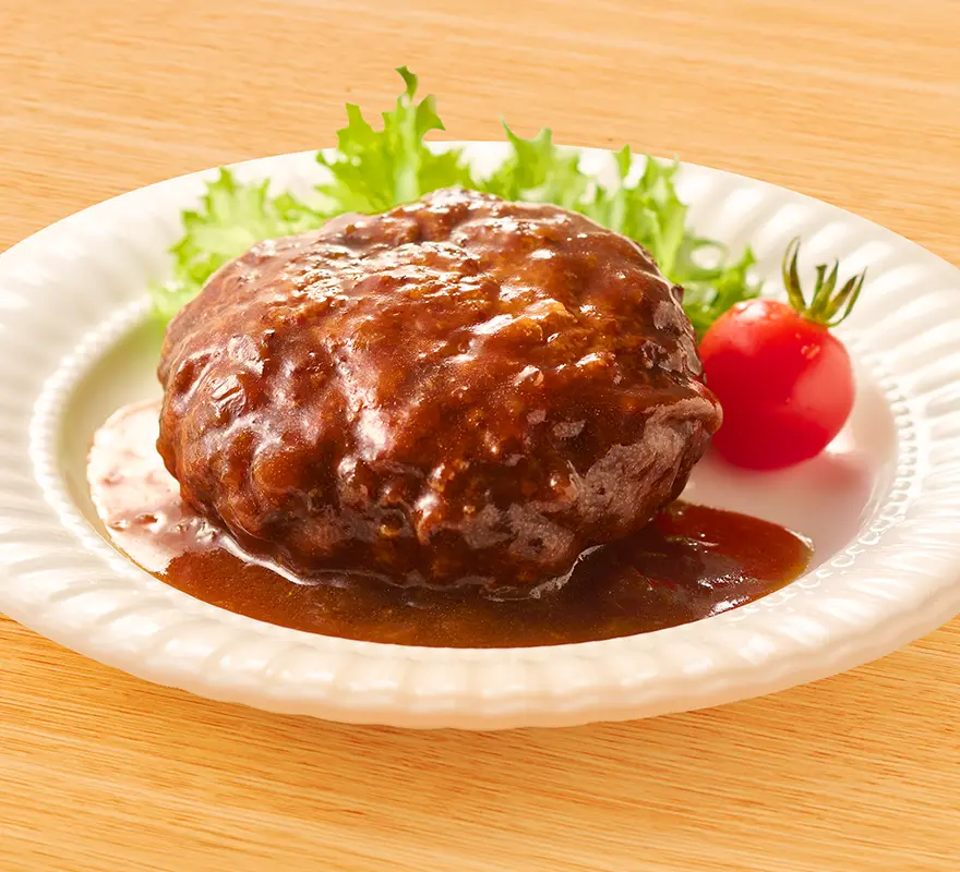 あぐー豚ハンバーグ