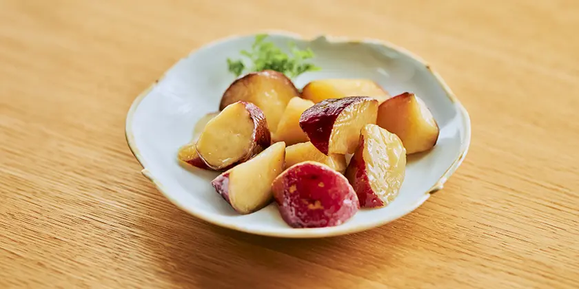 さつまいものレモン煮