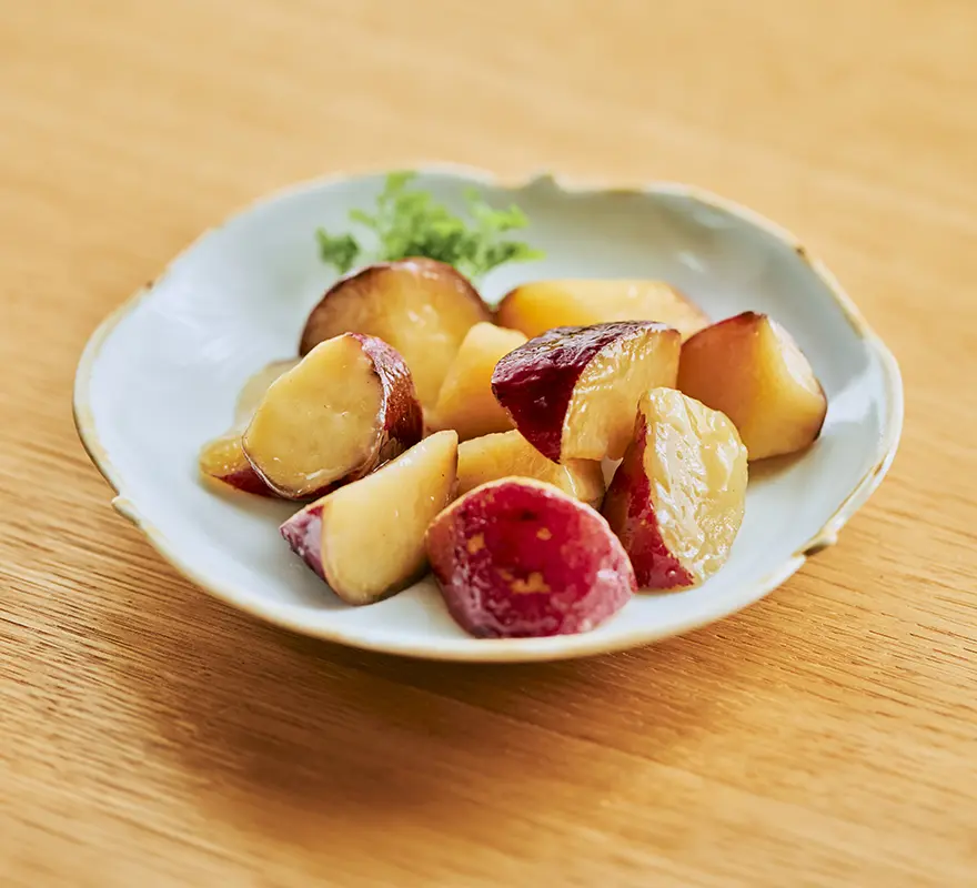 さつまいものレモン煮