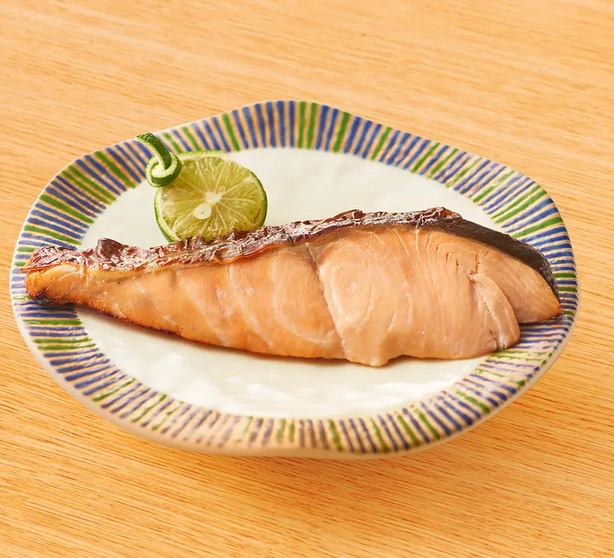 北海道産鮭の塩麴焼き