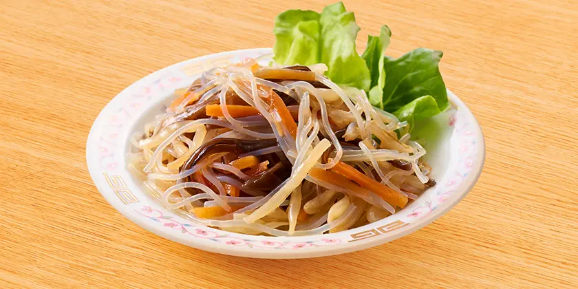 もやしと春雨の中華風サラダ