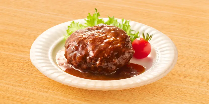 あぐー豚ハンバーグ