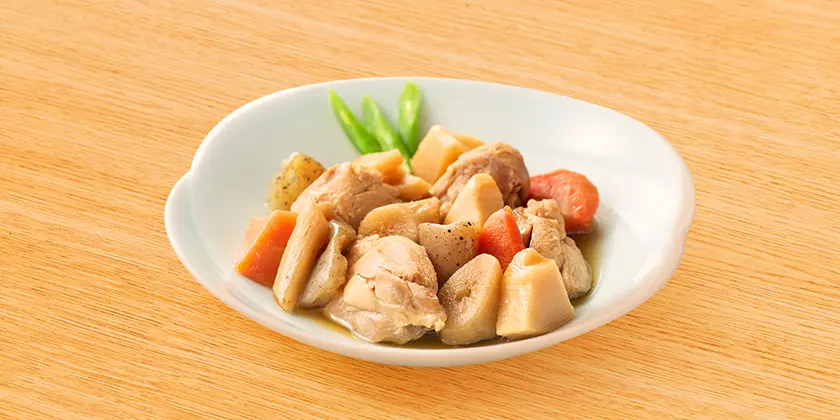 鶏肉と根菜の煮込み
