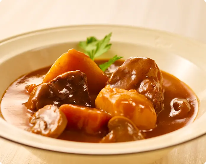 ゴロゴロ野菜のビーフシチュー