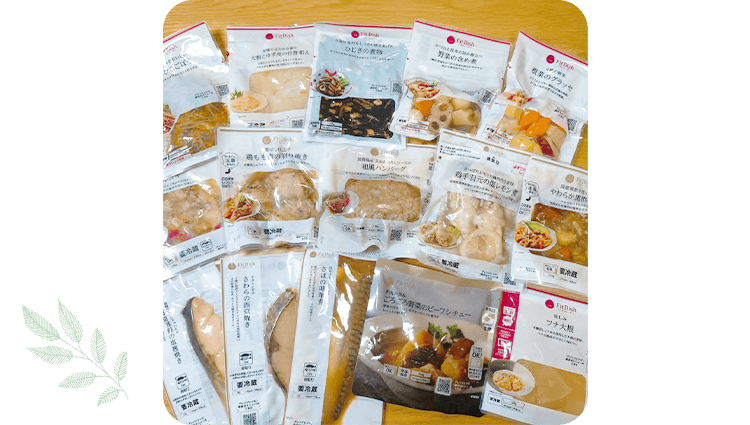 FitDish メニューのイメージ