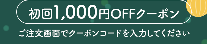 初回500円OFFクーポン