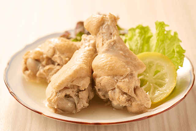鶏手羽元の塩レモン煮