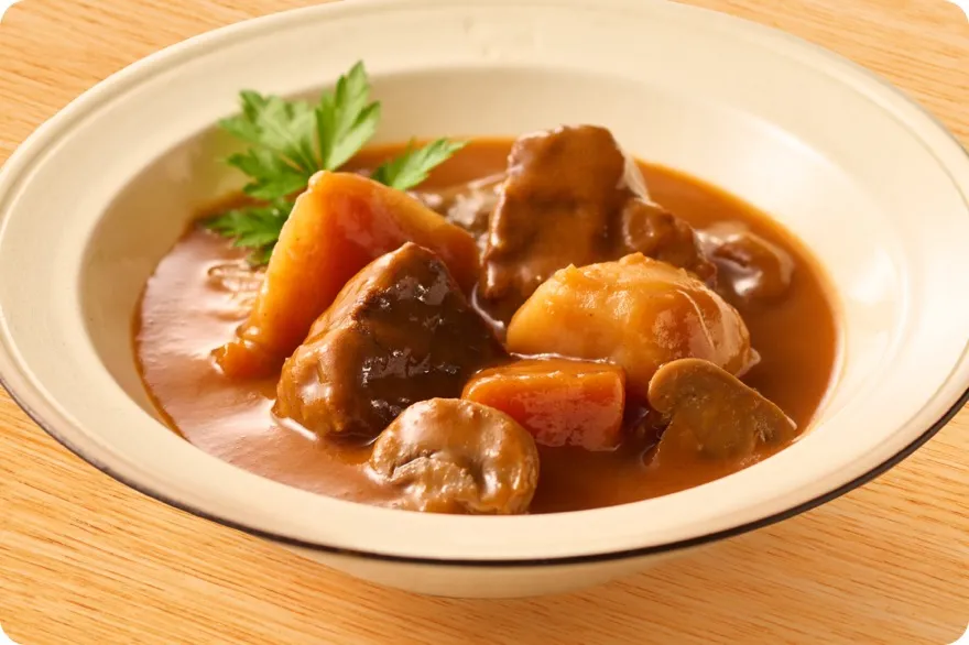 ごろごろ野菜のビーフシチュー