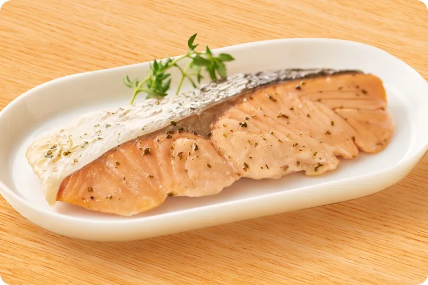 北海道産鮭のロースト