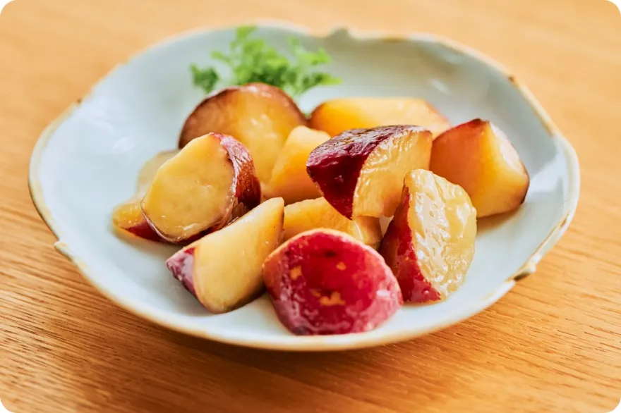 さつまいものレモン煮