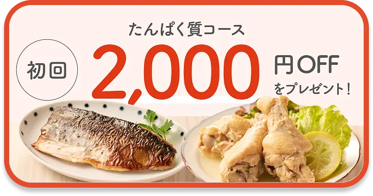 たんぱく質コース